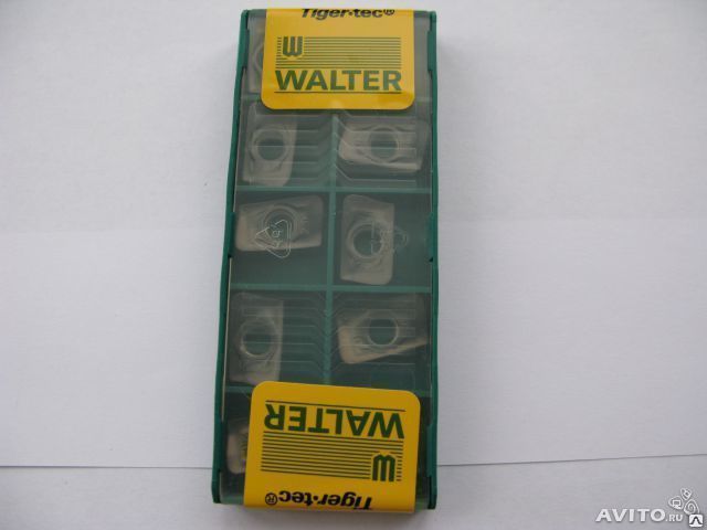 Пластины тв. WALTER ( ADGT 160620R-F56, WSM35) Фрезерные